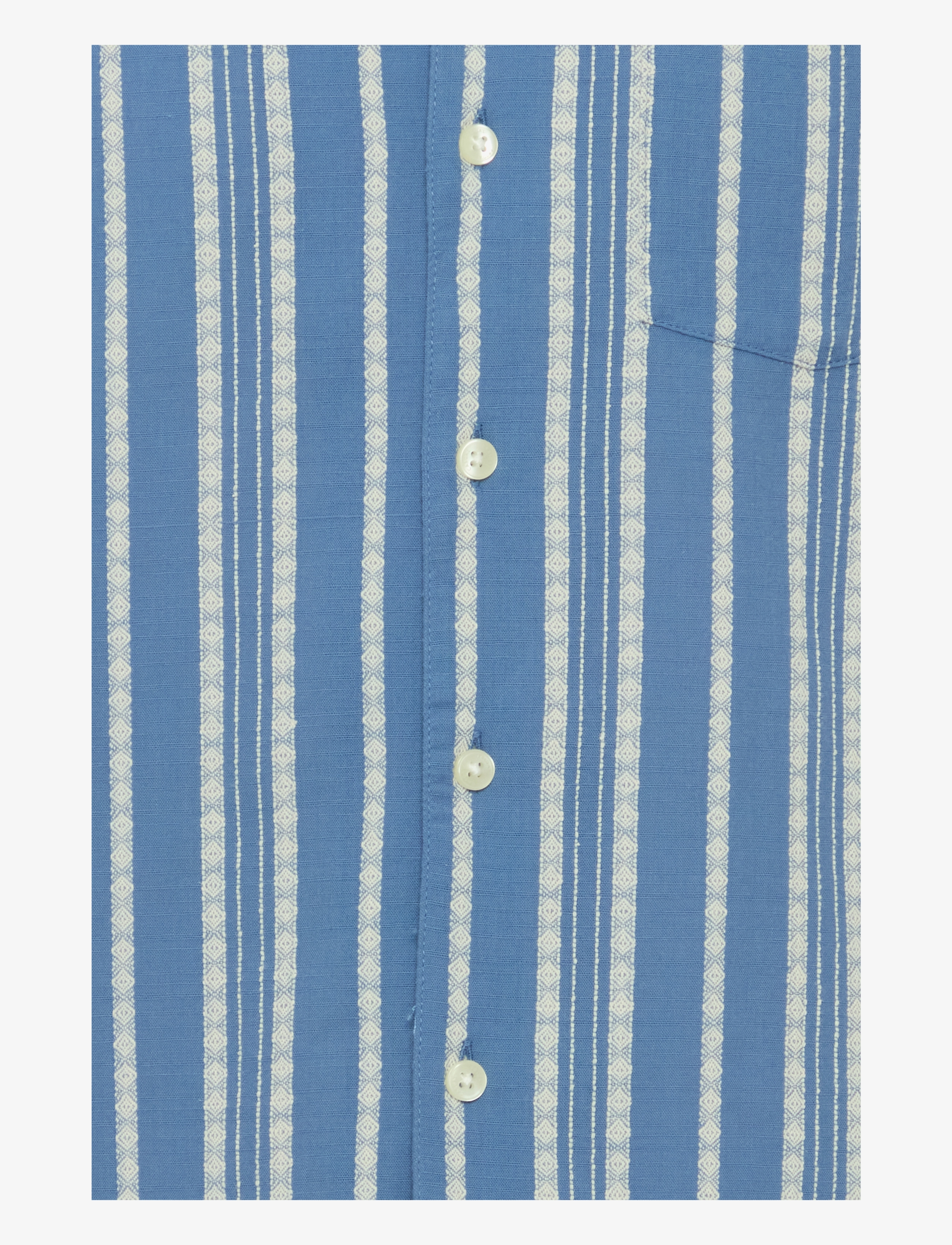 Casual Friday - CFMILTON SS RC dobby striped shirt - riverside - 3