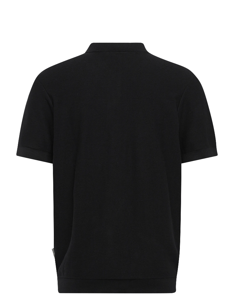 Casual Friday - CFEDWARD RELAXED POLO KNIT - kurzärmelig - dark navy - 1