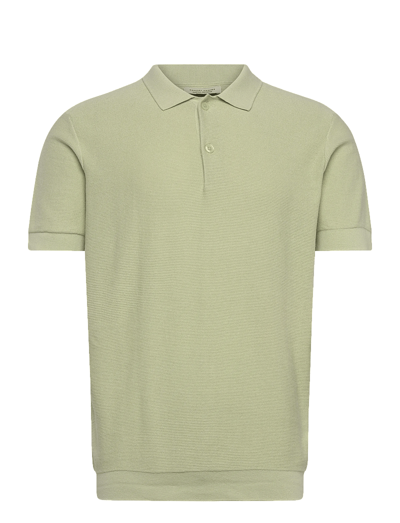 Casual Friday - CFEDWARD RELAXED POLO KNIT - kurzärmelig - swamp - 0