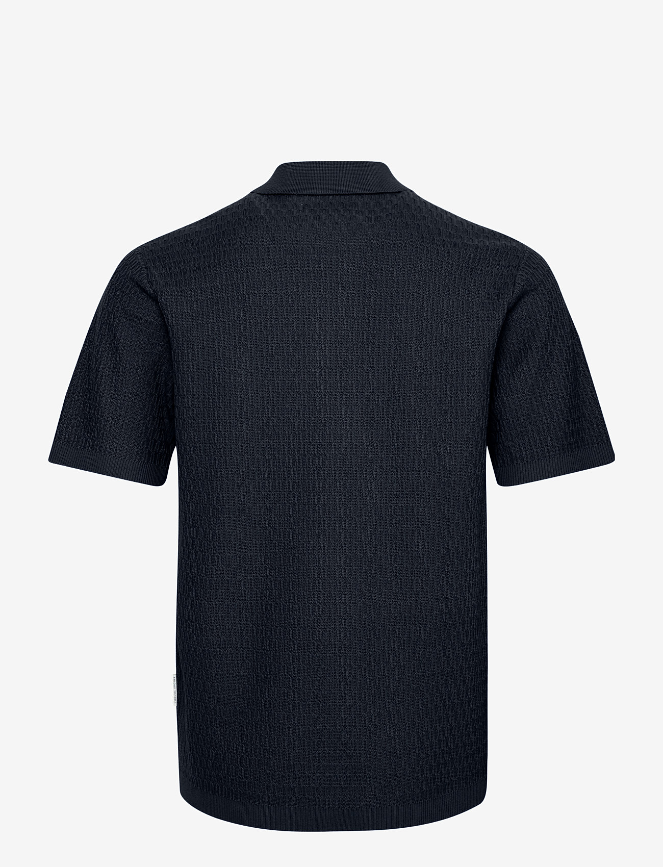 Casual Friday - CFJOE SS structured polo knit - herbstliche kleidung - dark navy - 1