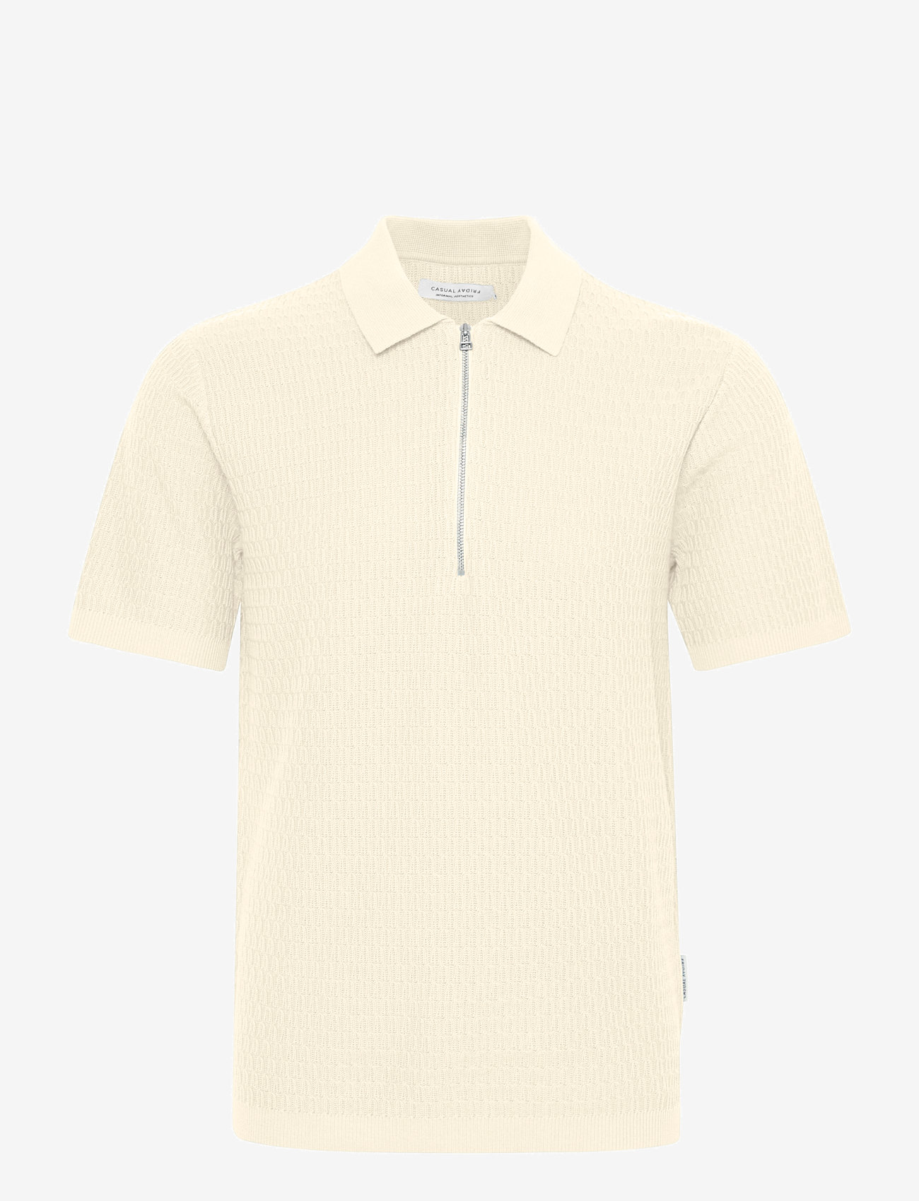 Casual Friday - CFJOE SS structured polo knit - laveste priser - rutabaga - 1