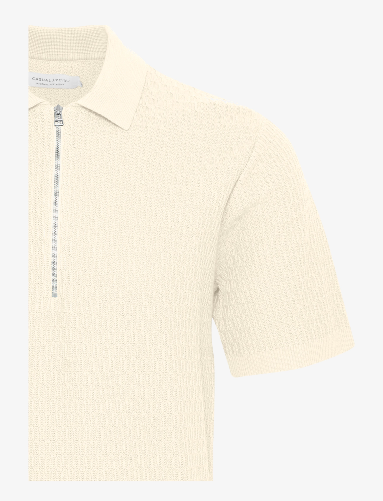 Casual Friday - CFJOE SS structured polo knit - kudumid - rutabaga - 3