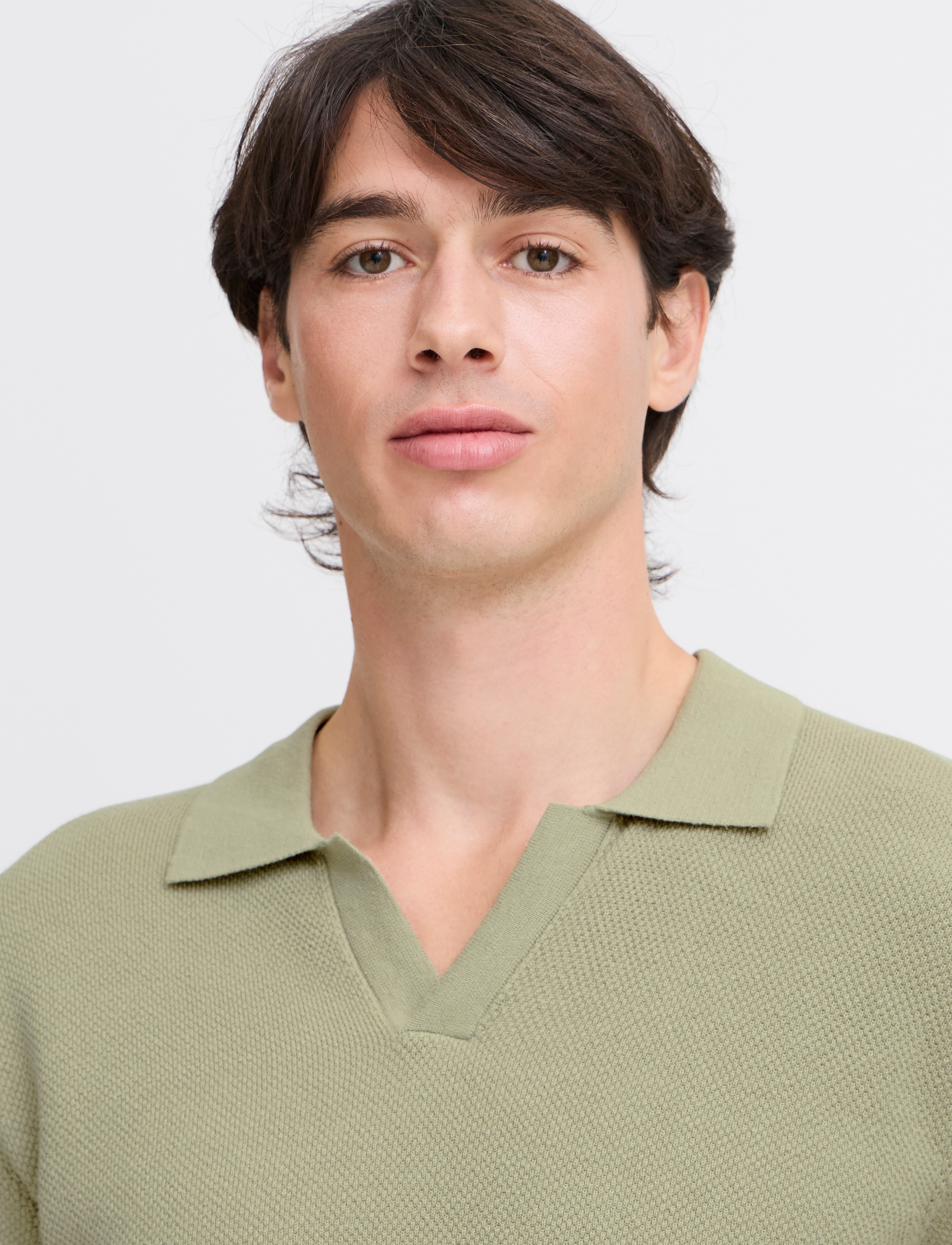 Casual Friday Cfmateo Ss Structured Polo Knit pikéer herr – bild 4