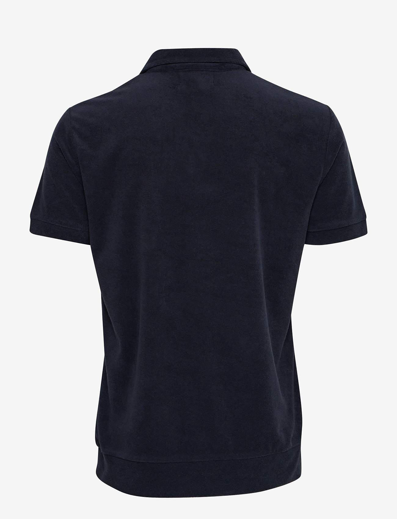 Casual Friday - CFRICHIE frotté polo - kortärmade pikéer - dark navy - 2