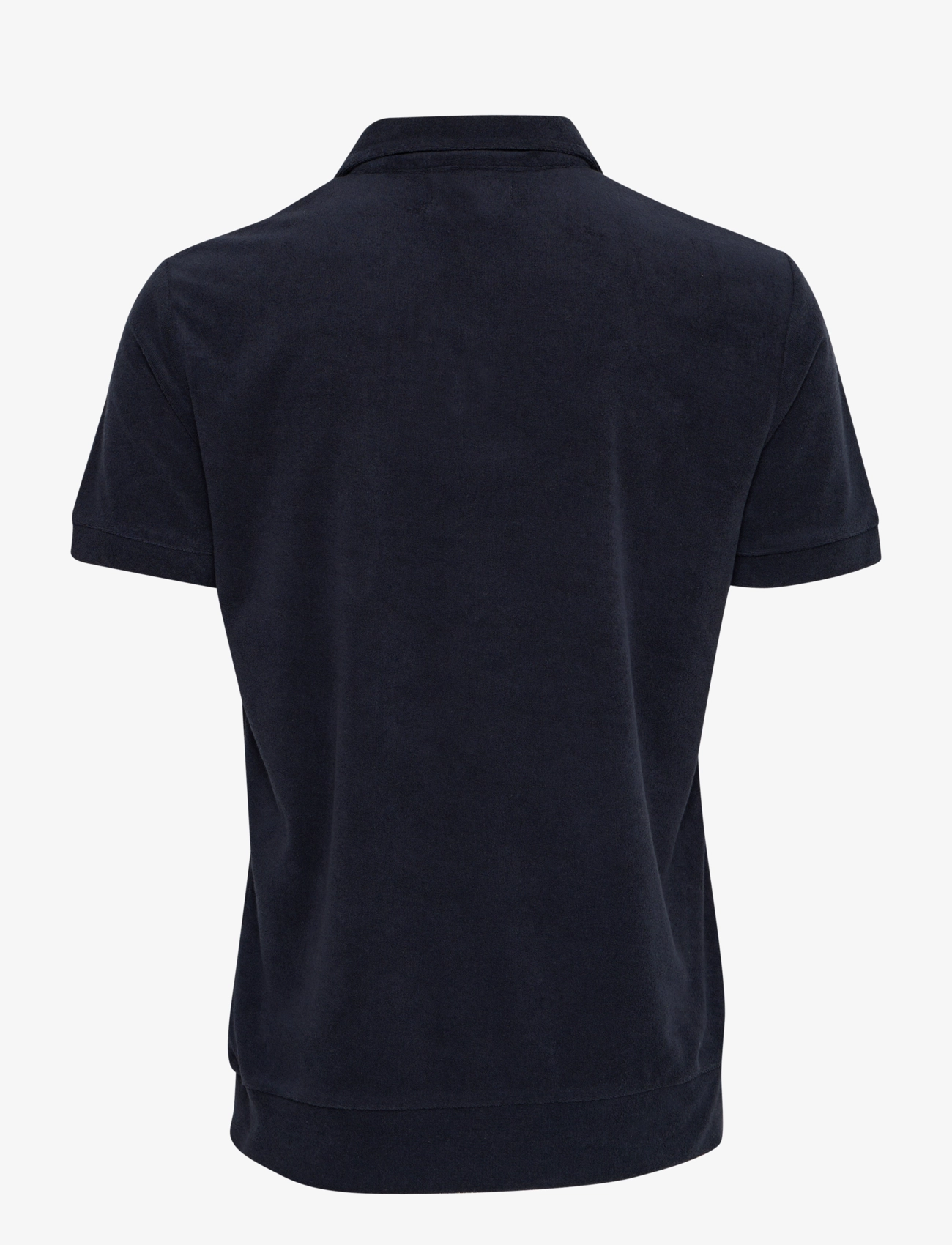 Casual Friday - CFRICHIE frotté polo - kortermede - dark navy - 2