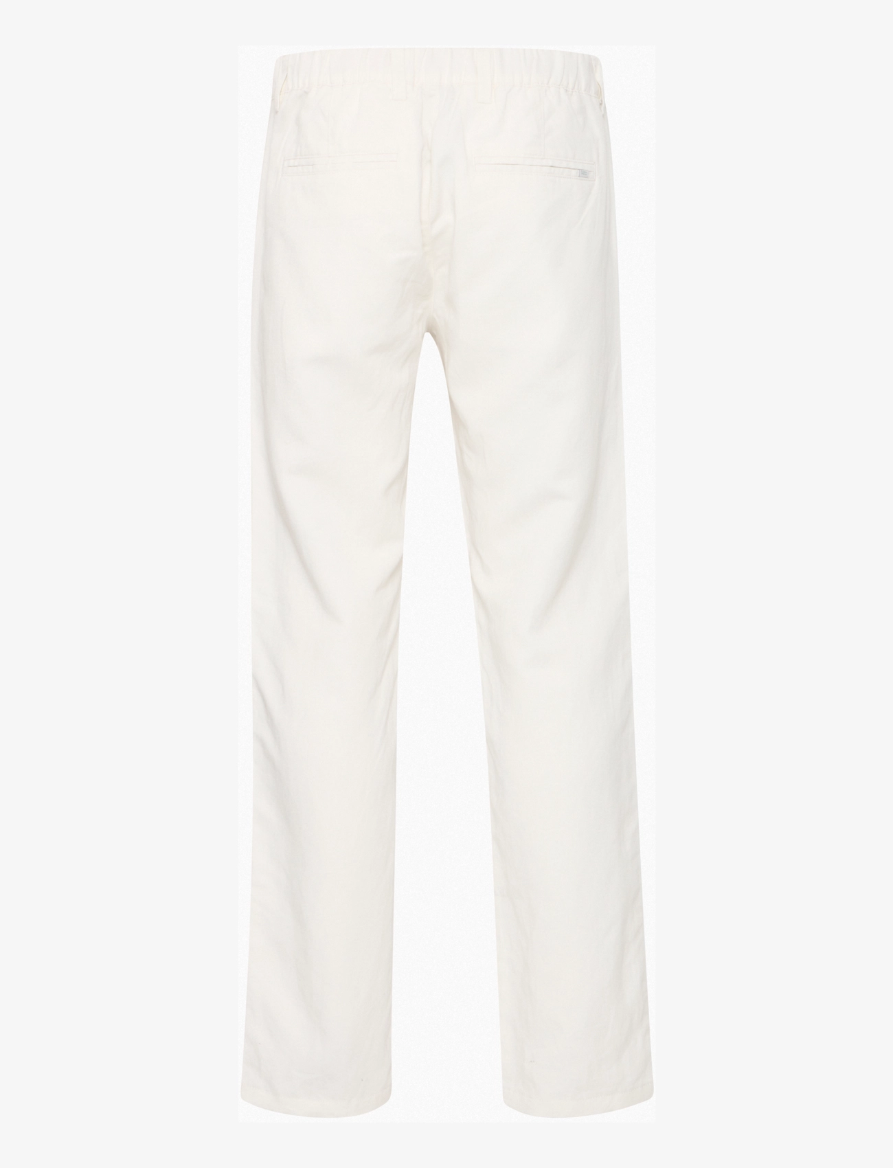 Casual Friday - CFPANDRUP 0185 linen mix pants - egret - 2