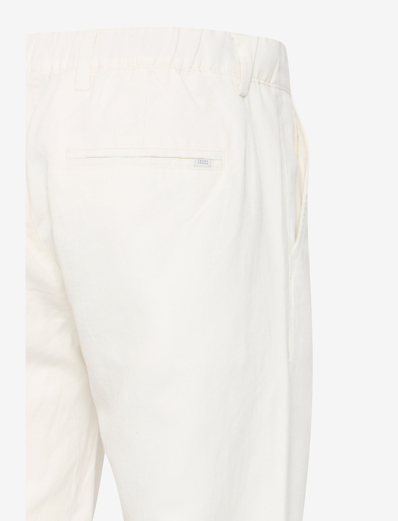 Casual Friday - CFPANDRUP 0185 linen mix pants - linnebyxor - egret - 3