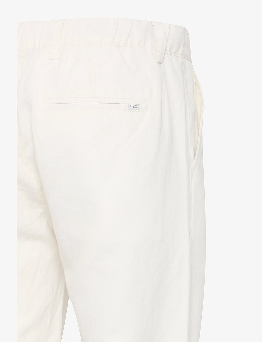 Casual Friday - CFPANDRUP 0185 linen mix pants - linnebyxor - egret - 3