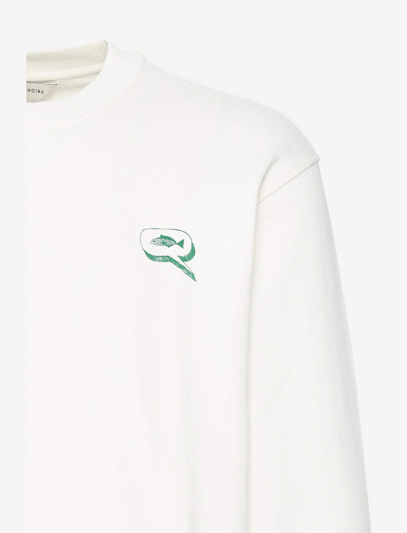 Casual Friday - CFLIAM 0200 sweat with fish print - cloud dancer - 2