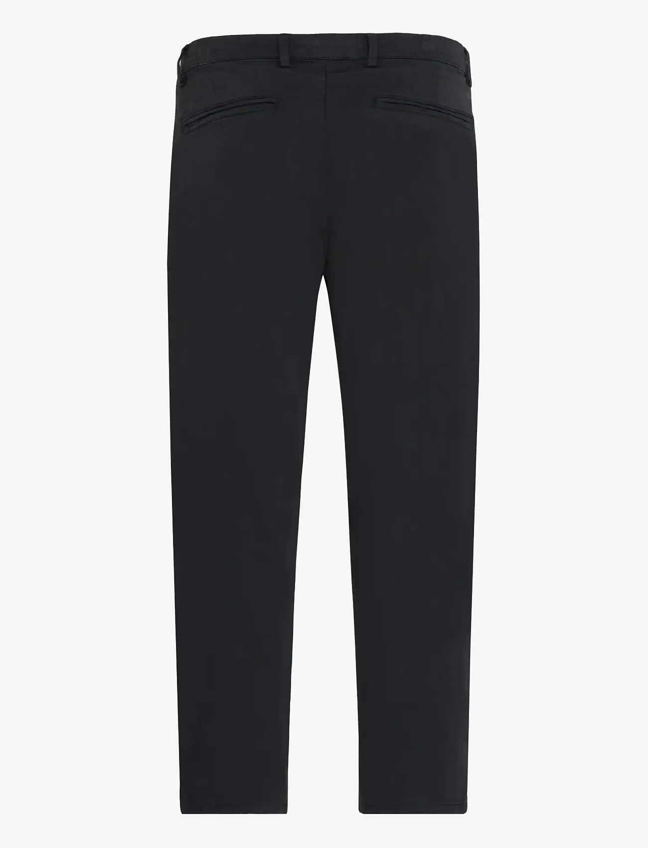 Casual Friday - CFPEPE GARMENT DYED PANTS - vabaaja püksid - black beauty - 2