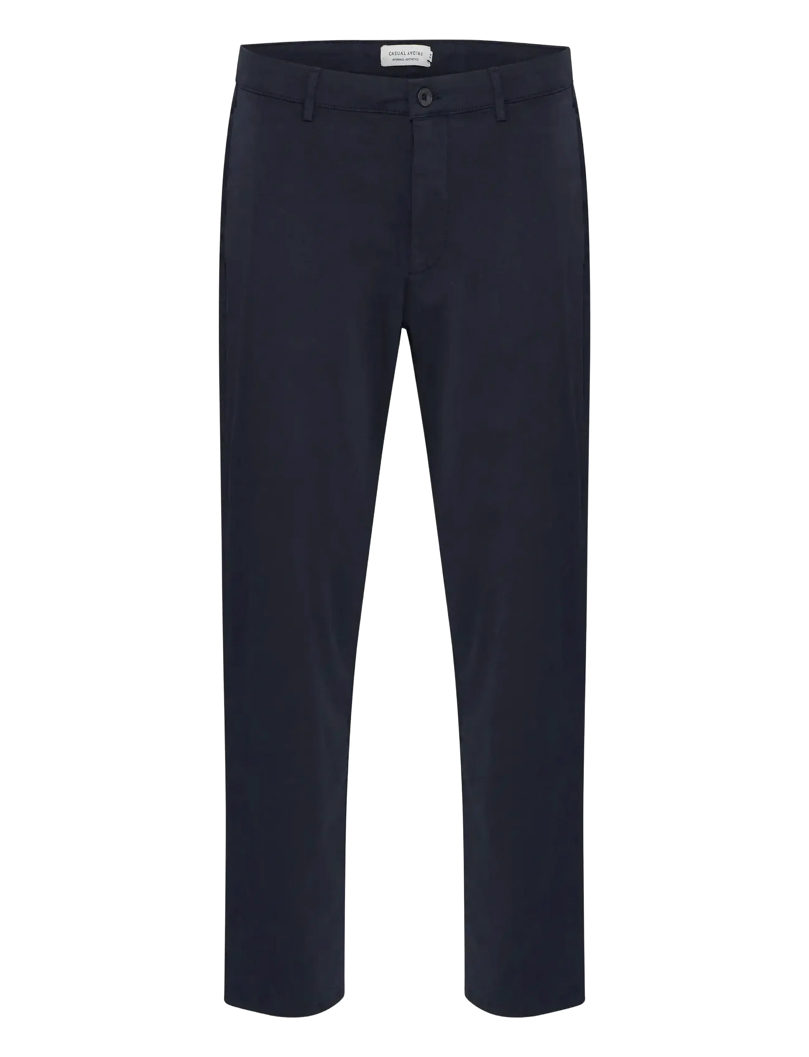Casual Friday CFPEPE GARMENT DYED PANTS - Casual bukser - DARK NAVY / navy
