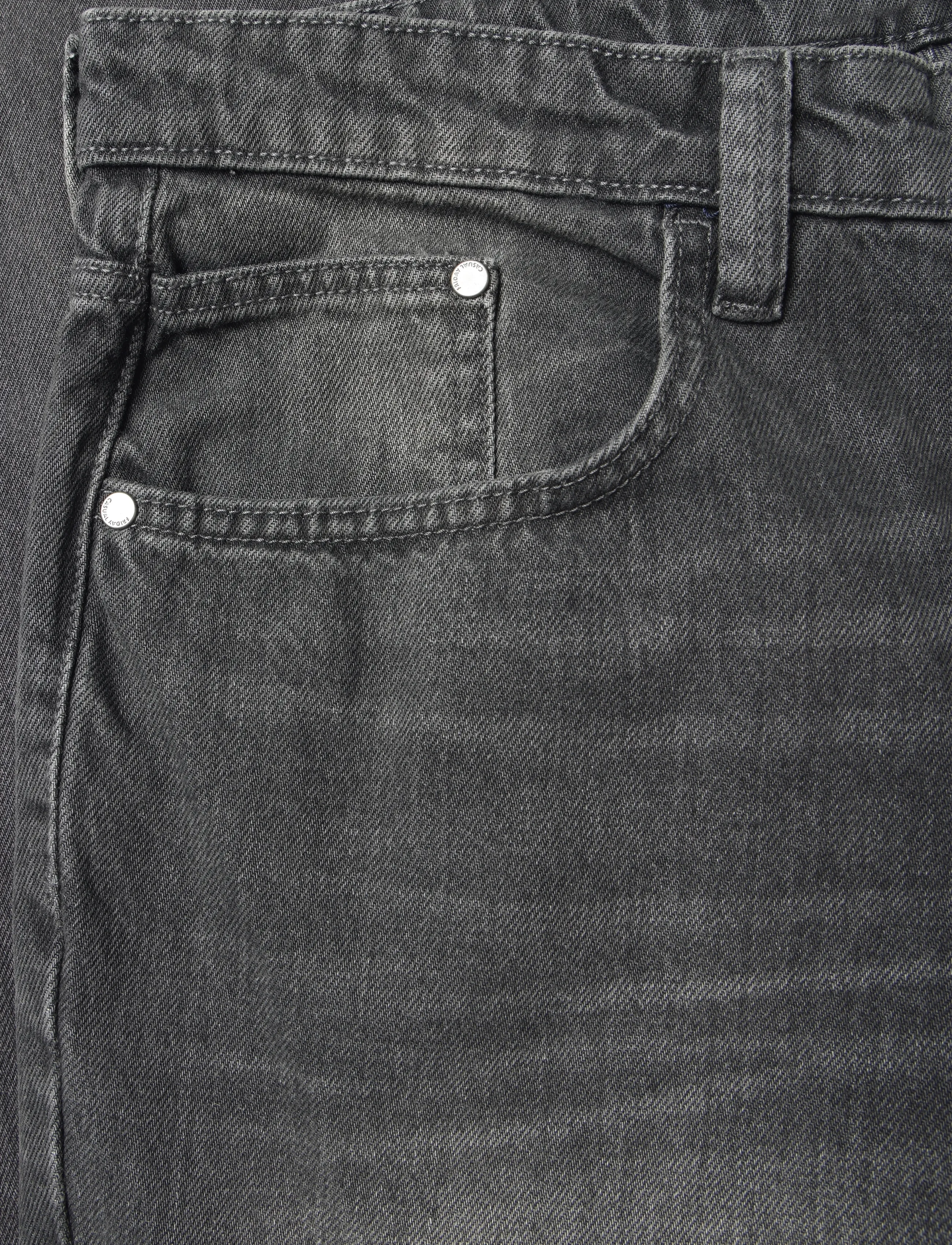 Casual Friday - CFKARUP 5-pocket jeans - tavalised teksad - denim dark grey - 2