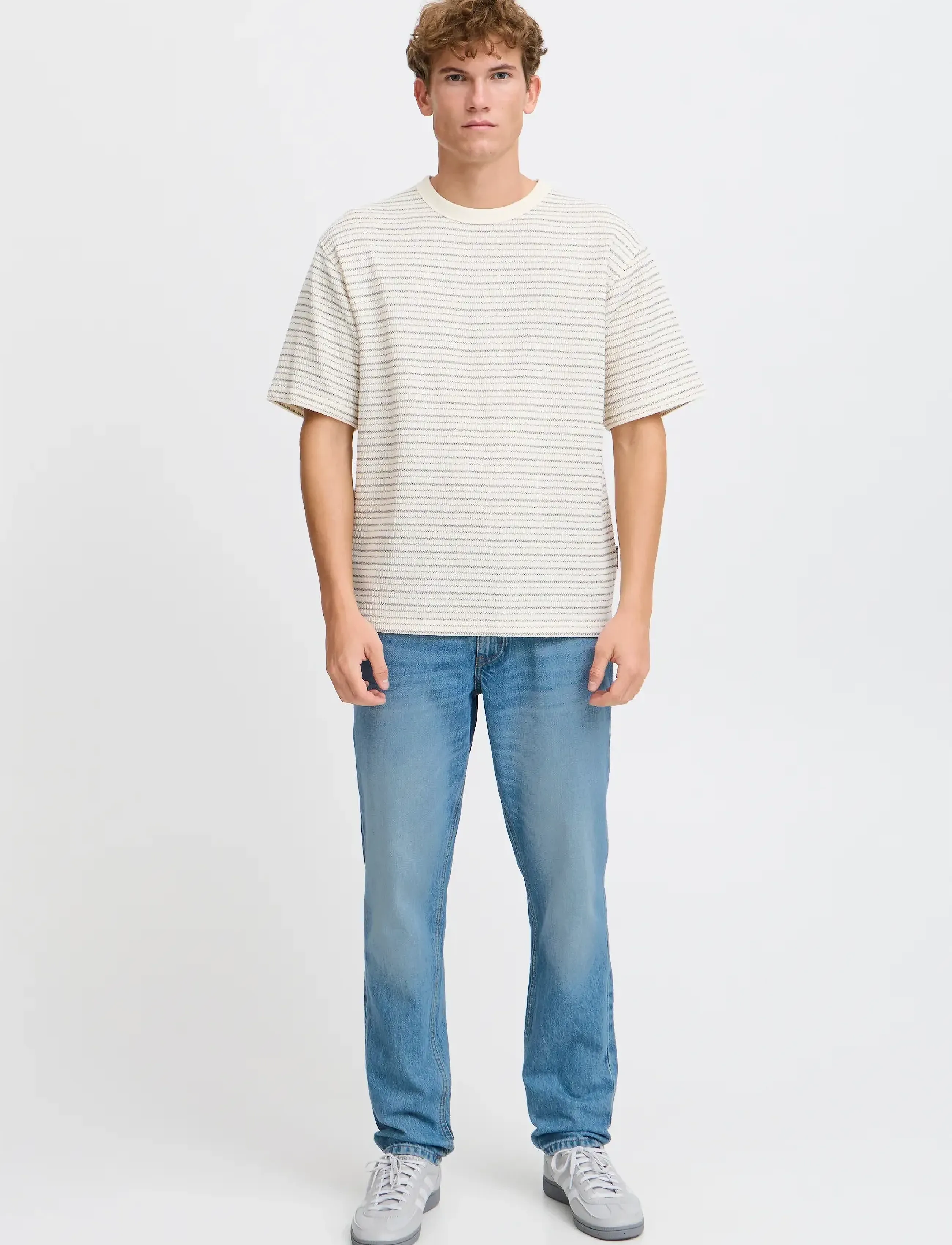 Casual Friday CFKARUP 5-pocket jeans - Jeansmode - DENIM LIGHT BLUE / blue