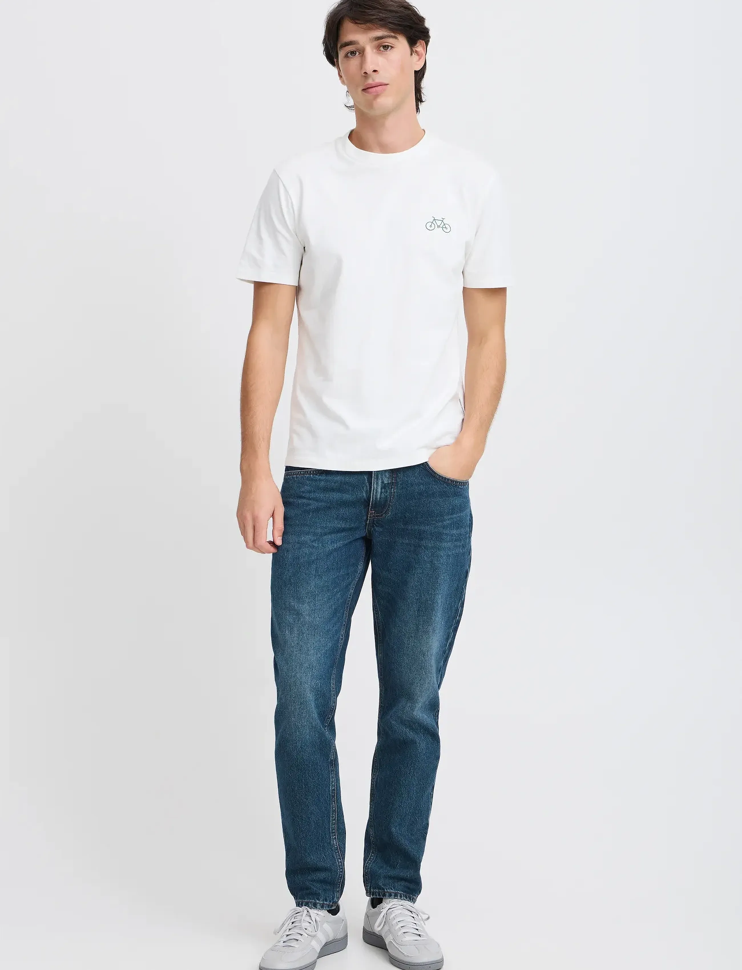 Casual Friday CFKARUP 5-pocket jeans - Kollektionen - DENIM MID BLUE / blue