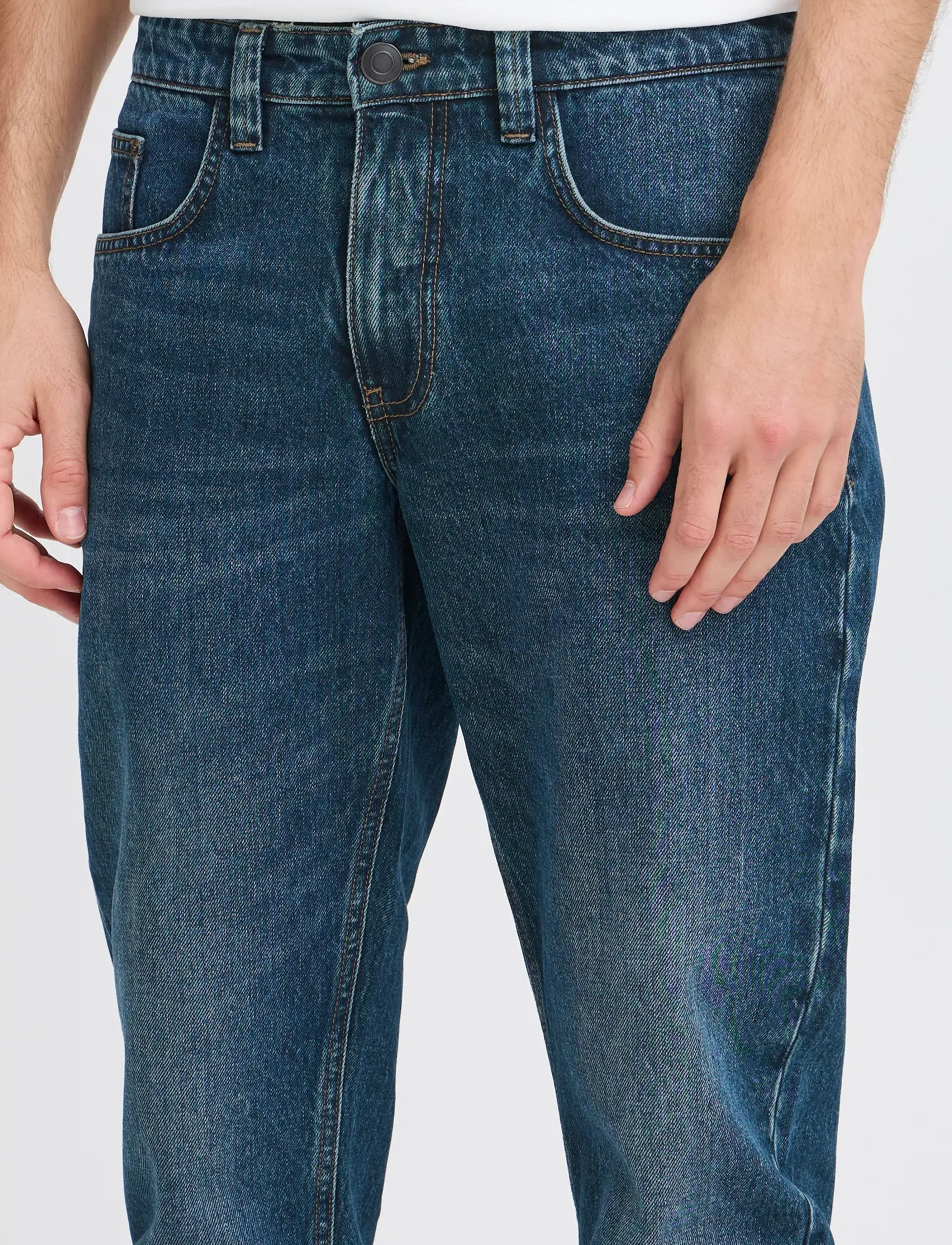 Casual Friday - CFKARUP 5-pocket jeans - regular jeans - denim mid blue - 5