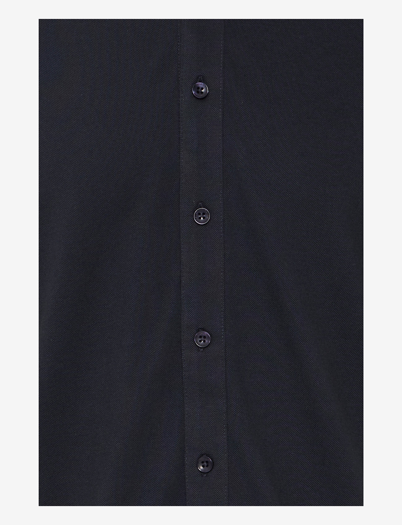 Casual Friday - CFFOLKE SS BU jersey piquet shirt - kortærmede poloer - dark navy - 3