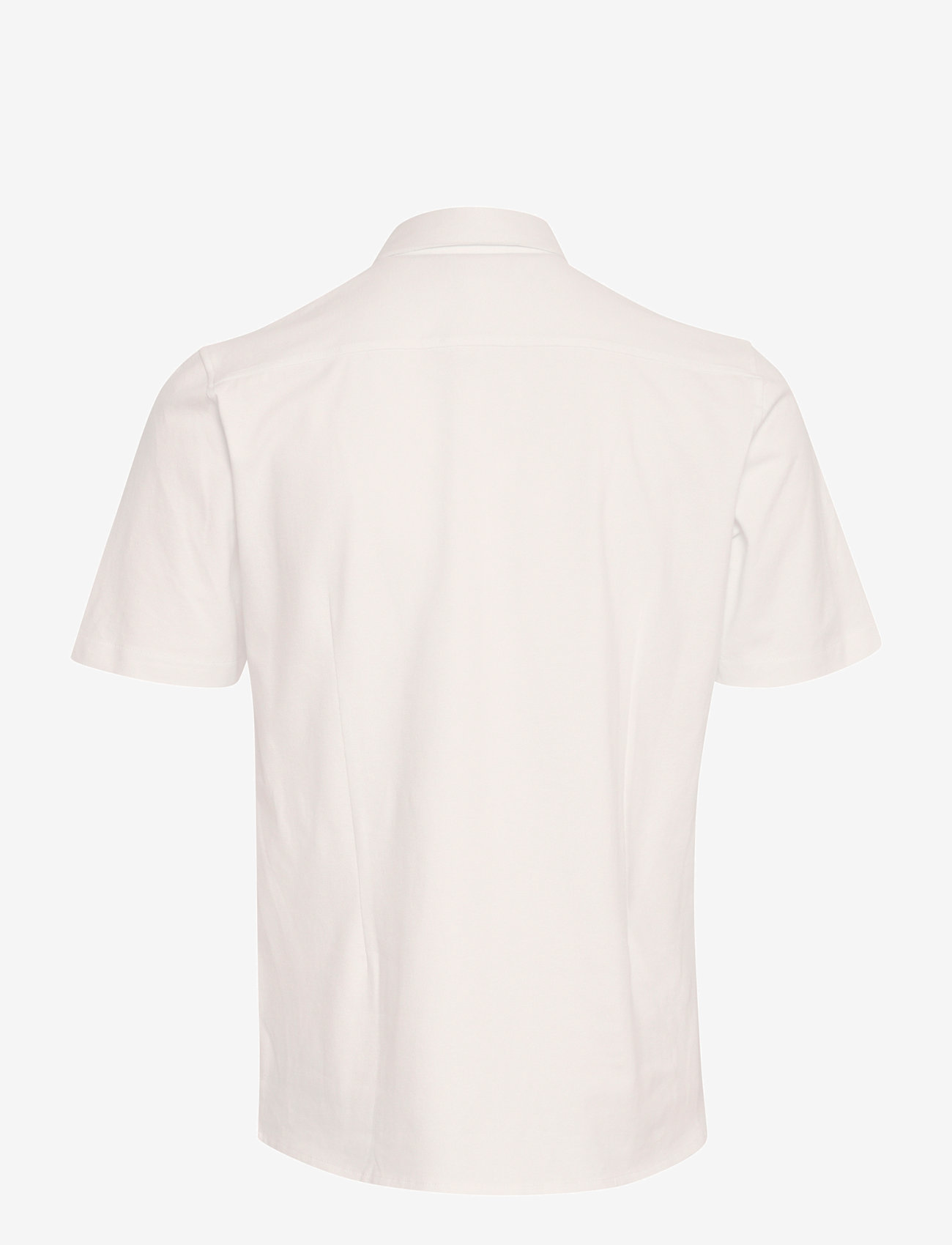 Casual Friday - CFFOLKE SS BU jersey piquet shirt - kurzärmelig - snow white - 2