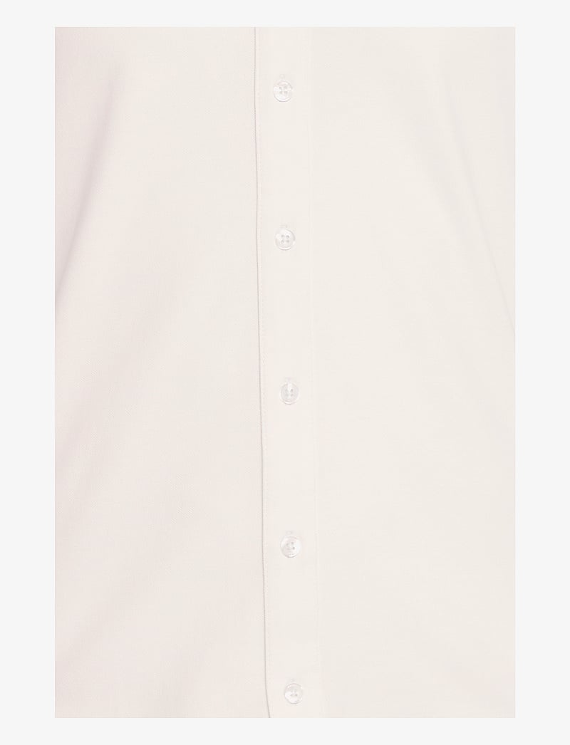 Casual Friday - CFFOLKE SS BU jersey piquet shirt - kurzärmelig - snow white - 3