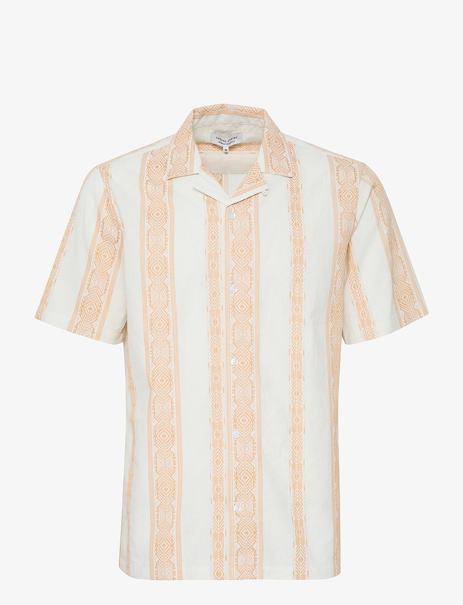 Casual Friday - CFJAYDEN SS RC inka shirt - chemises à manches courtes - doe - 1
