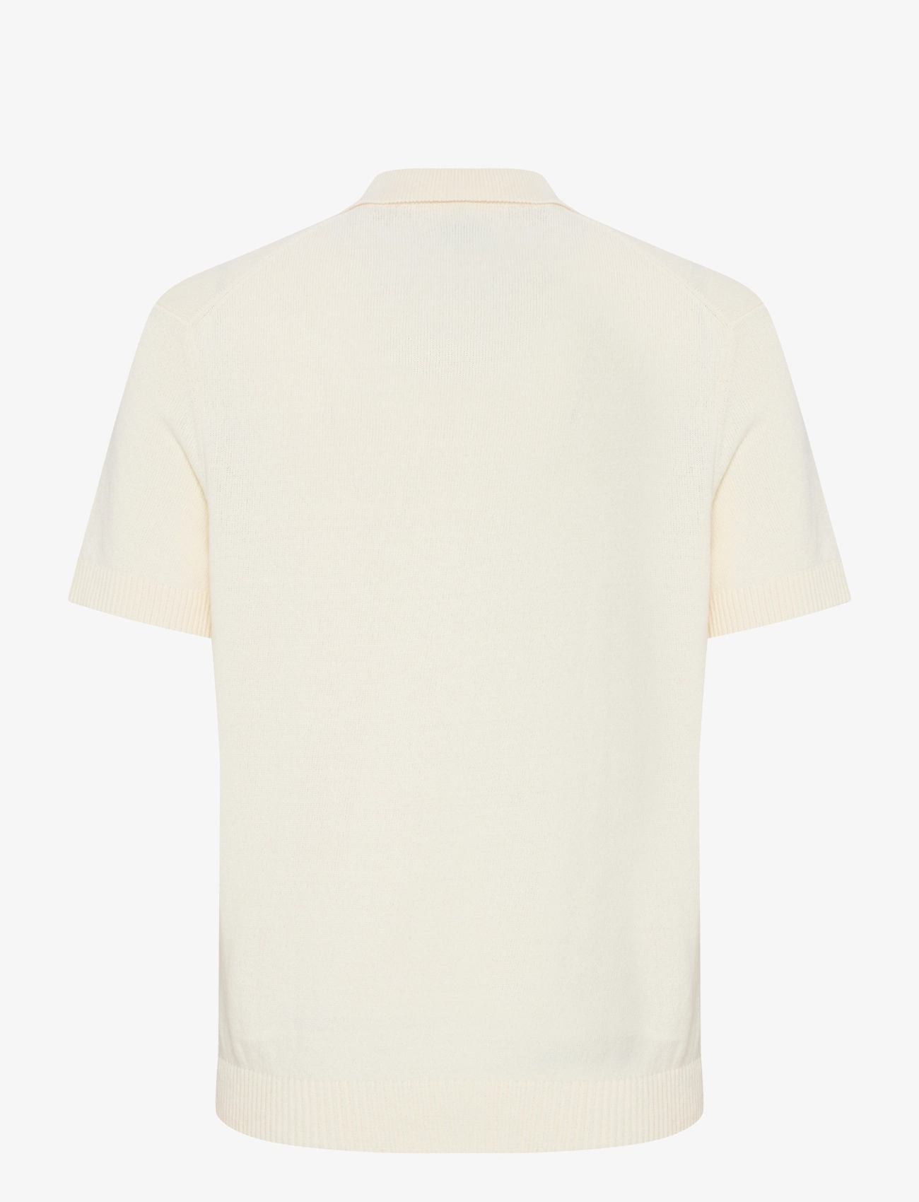 Casual Friday - CFAIDEN SS structured polo knit - strik - egret - 2
