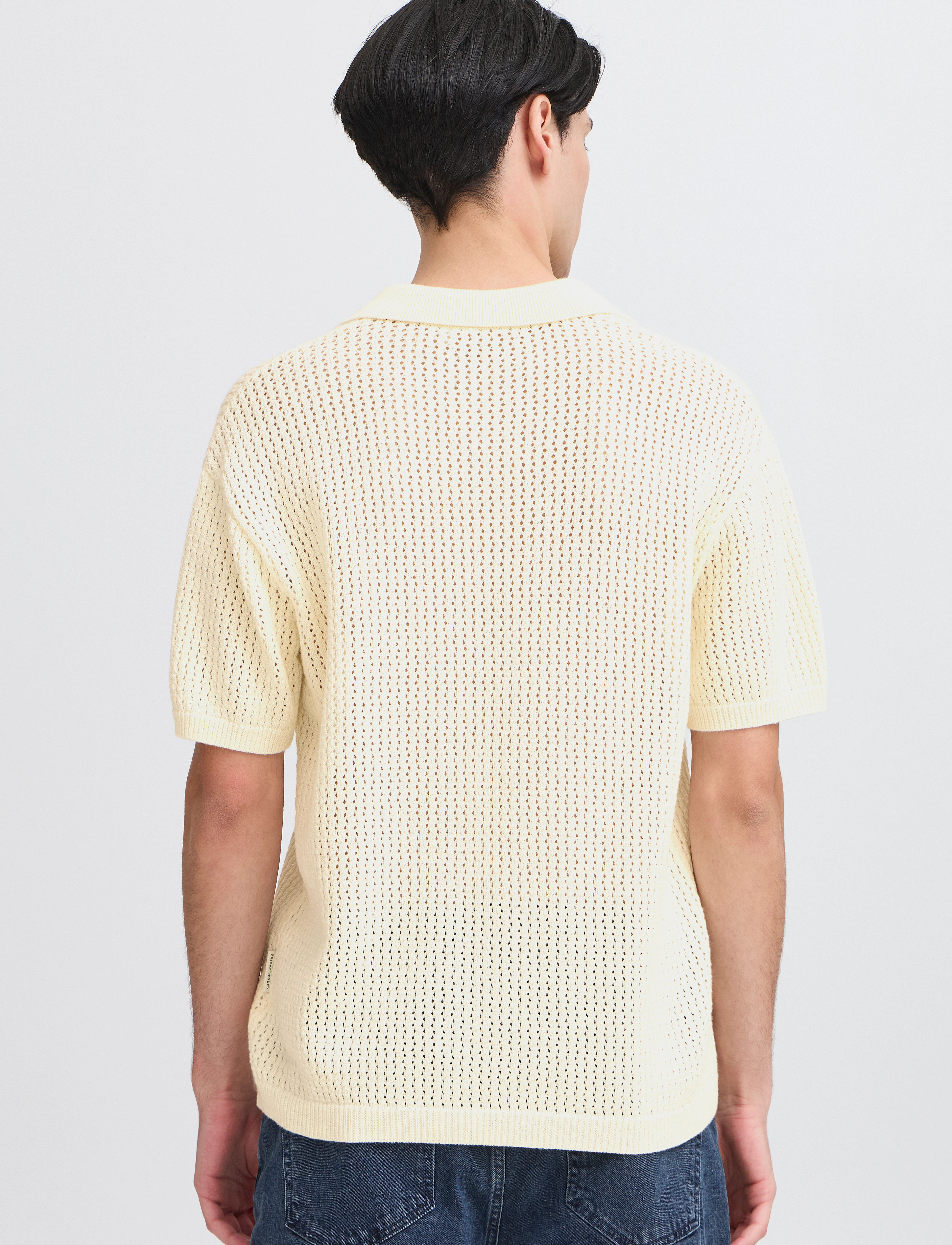 Cfeaston Ss Structured Polo Knit 3