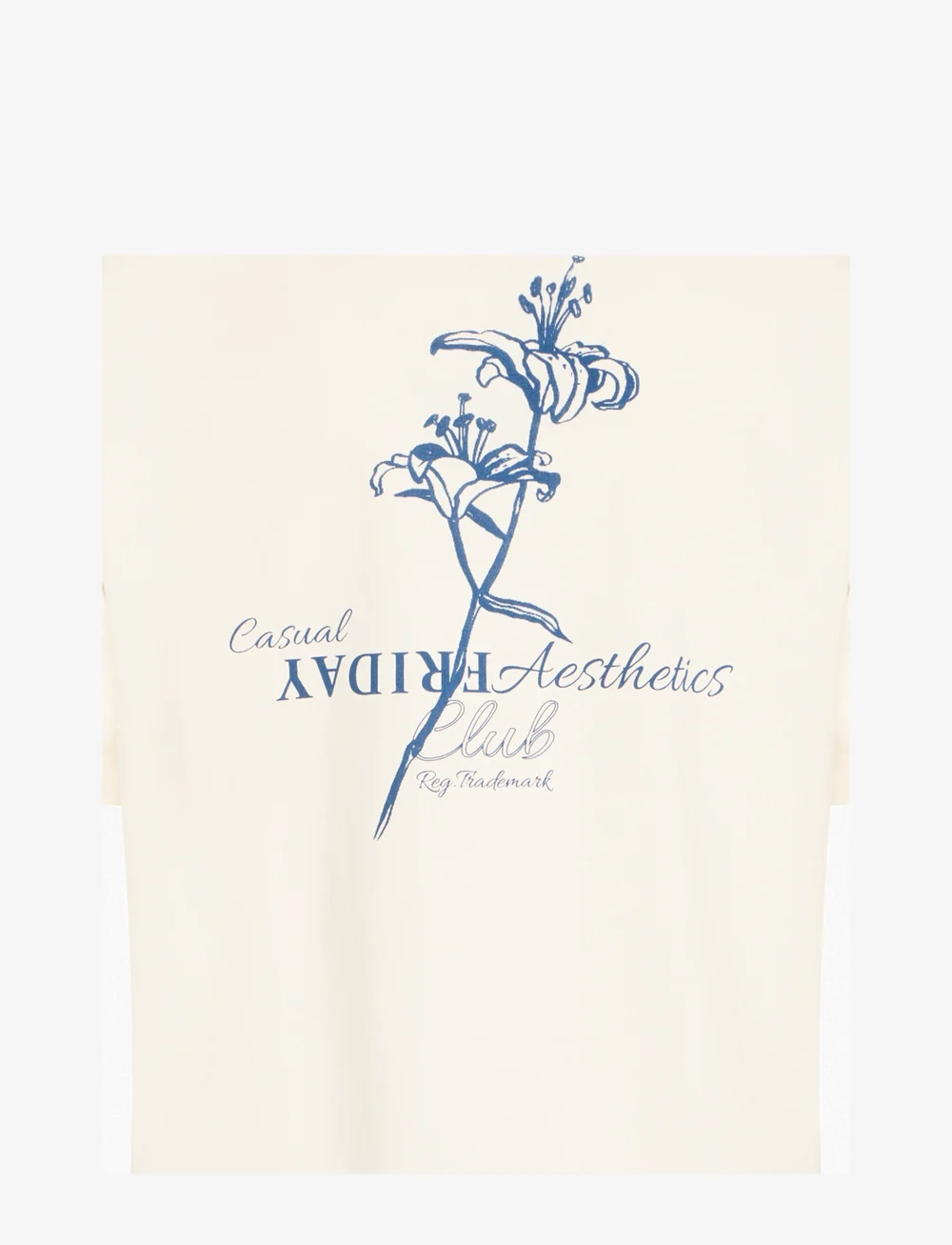 Casual Friday - CFJAXSON tee with backprint - cloud dancer - 1