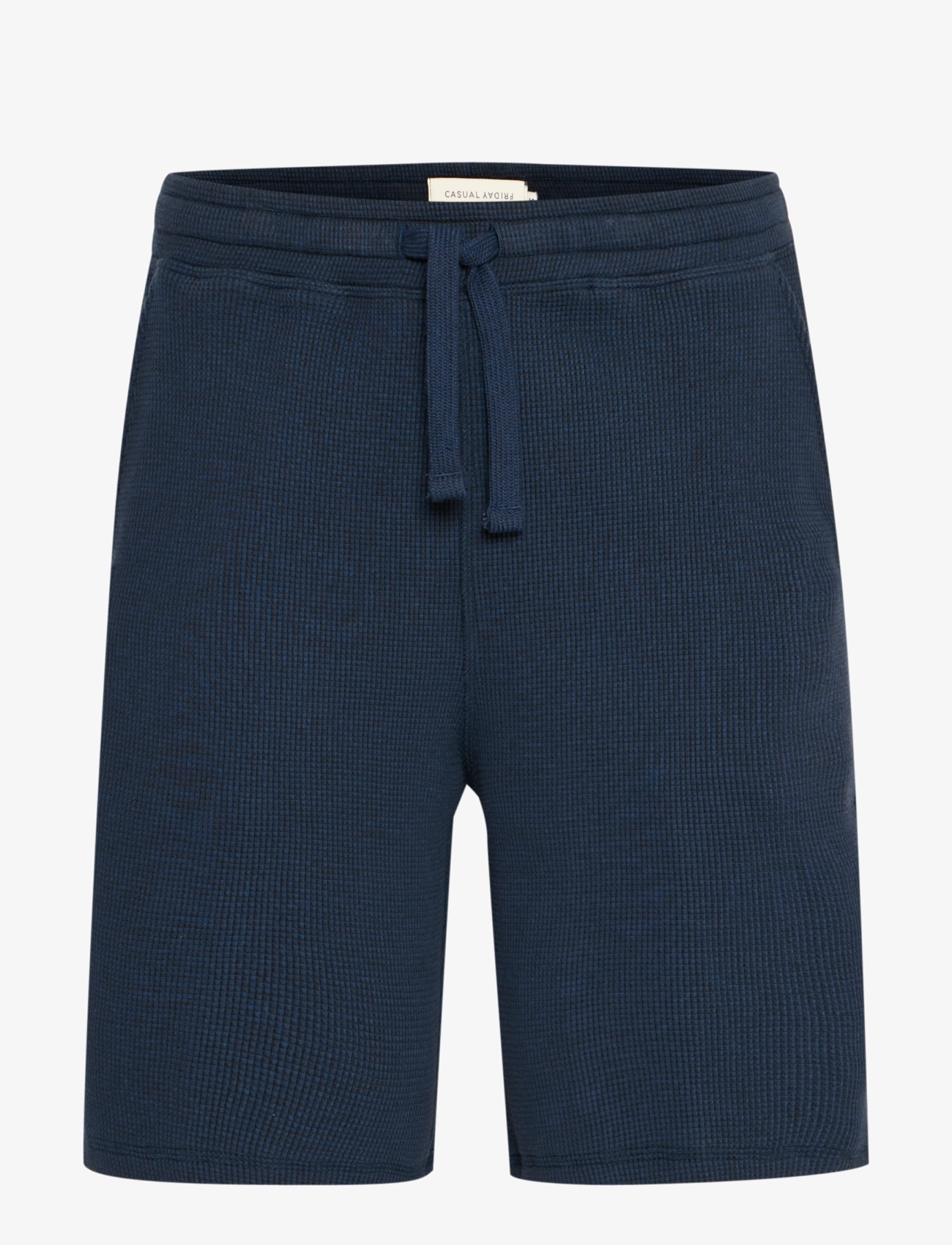 Casual Friday CFULF0210 waffle shorts - Casual Friday - DARK NAVY / navy