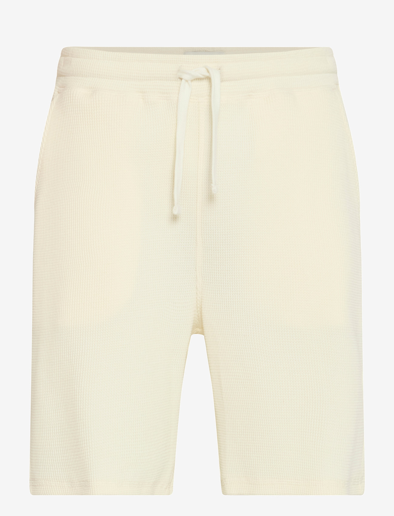 Casual Friday - CFULF0210 waffle shorts - kollektionen - egret - 1