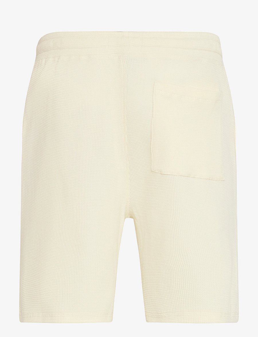 Casual Friday - CFULF0210 waffle shorts - urlaubsfavoriten - egret - 2