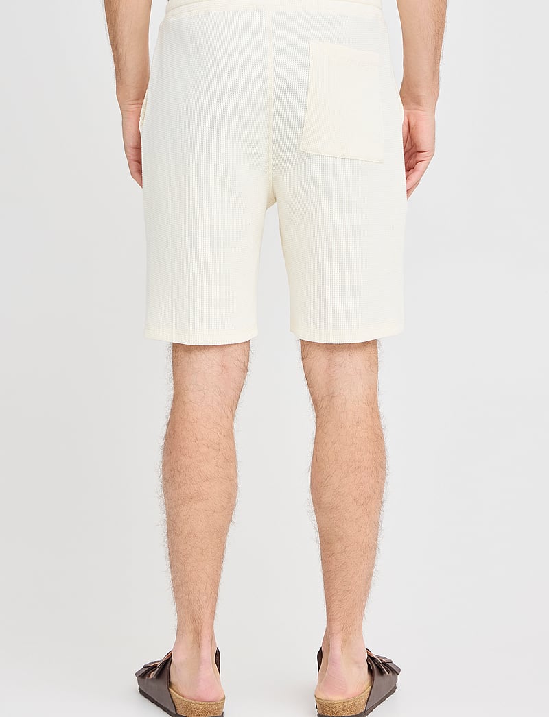 Casual Friday - CFULF0210 waffle shorts - kollektionen - egret - 5