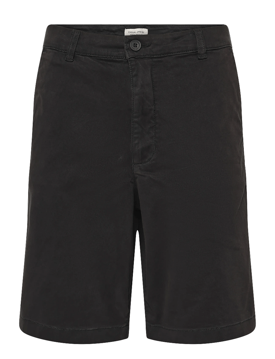 Casual Friday - CFBENNET SHORTS - lühikesed vabaajapüksid - black beauty - 0