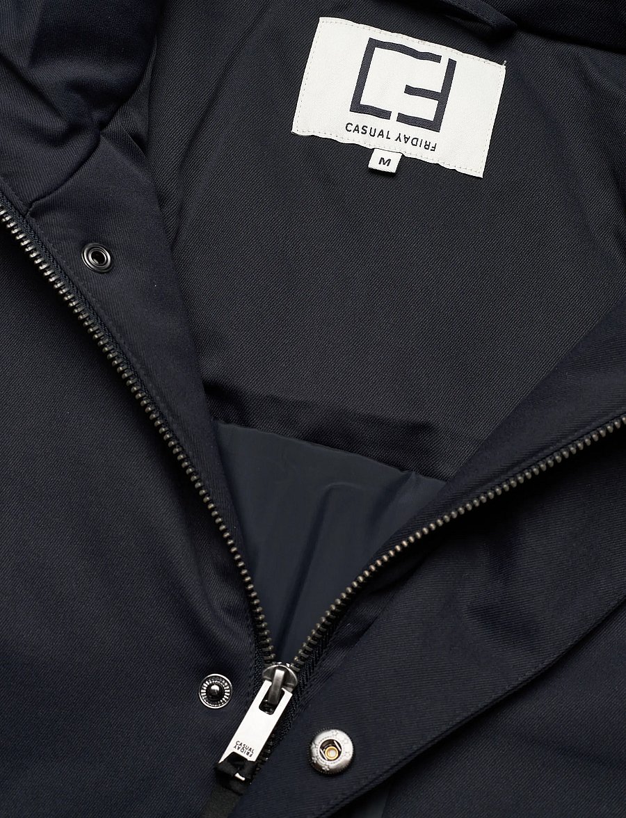 Casual Friday - CFWILDFRED 0217 short jacket - sügisjoped - dark navy - 2