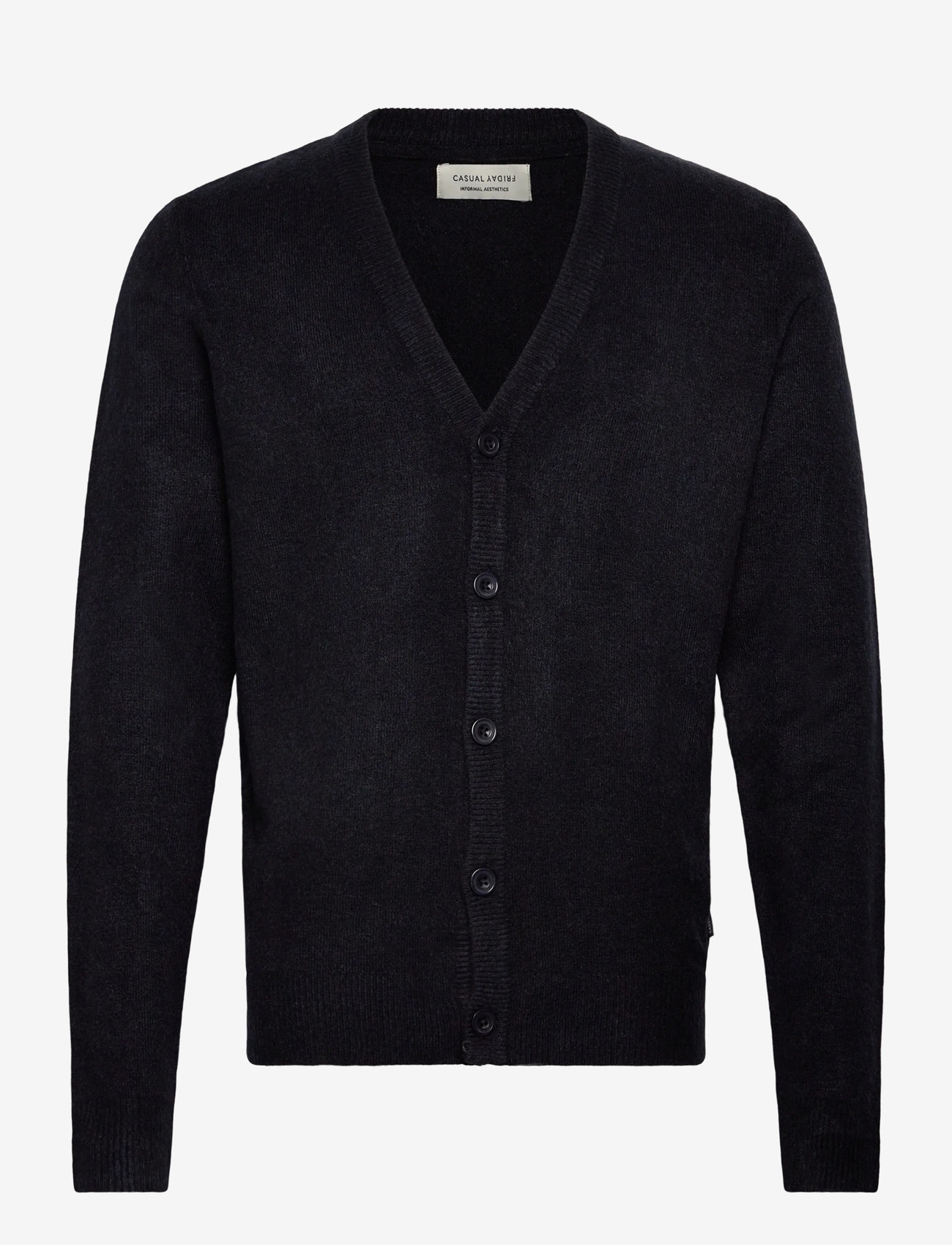 Casual Friday - CFHEINE cardigan knit - cardigans - dark navy - 0