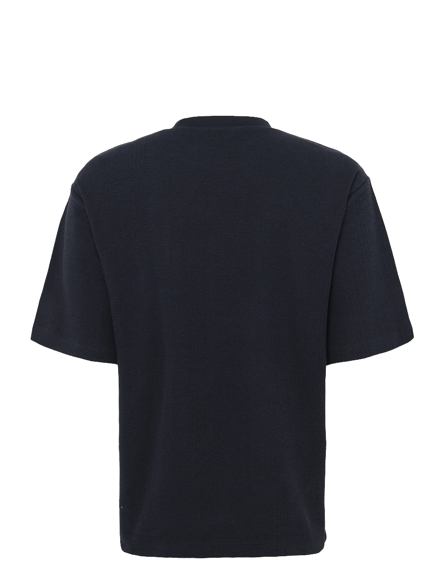 Casual Friday - CFHUGGO 0227 structued relaxed tee - dark navy - 1