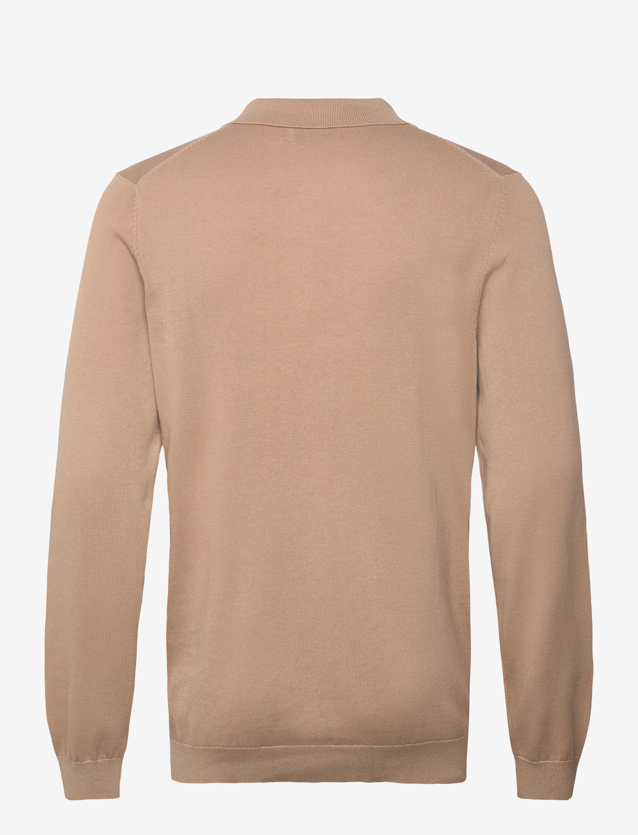 Casual Friday - CFOSVALD fine knitted polo knit - polostrik - silver mink - 1