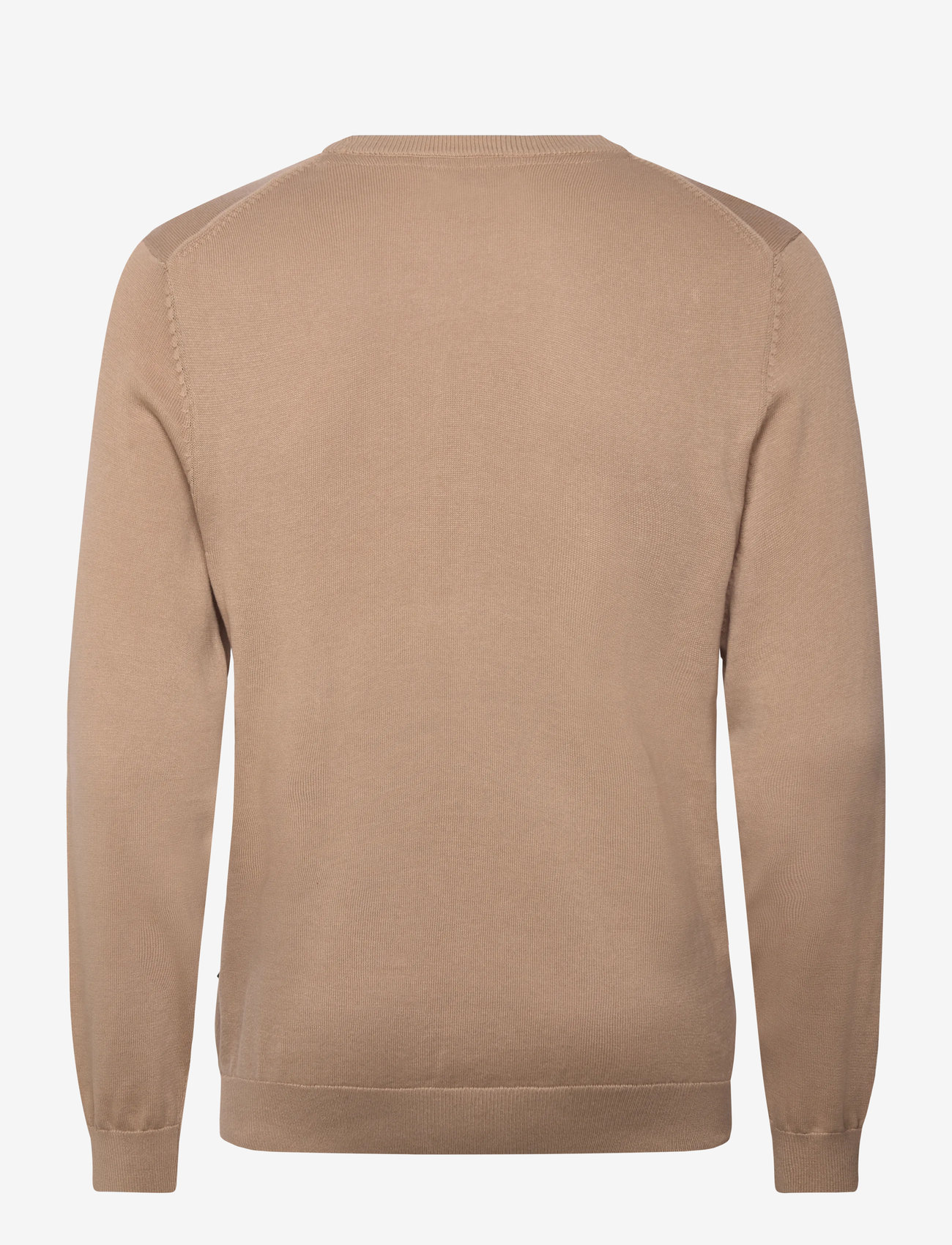 Casual Friday - CFOSVALD fine knitted crew neck kni - rund hals - silver mink - 1