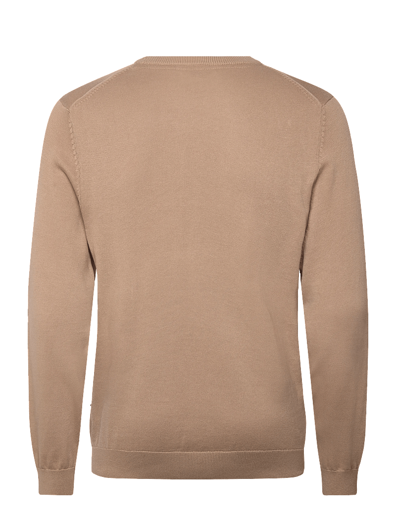 Casual Friday - CFOSVALD fine knitted crew neck kni - rundhalsad - silver mink - 1