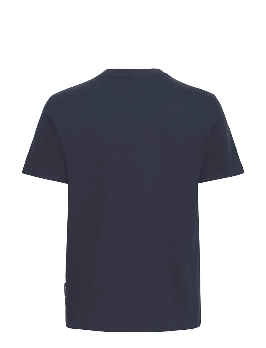 Casual Friday - CFNILO MID WEIGHT TEE - kurzärmelige t-shirts - dark navy - 2