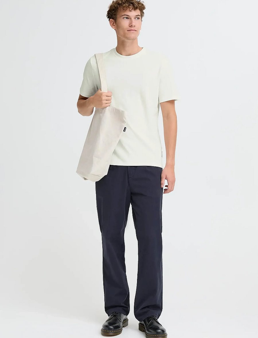 Casual Friday - CFNILO MID WEIGHT TEE - kurzärmelig - snow white - 5
