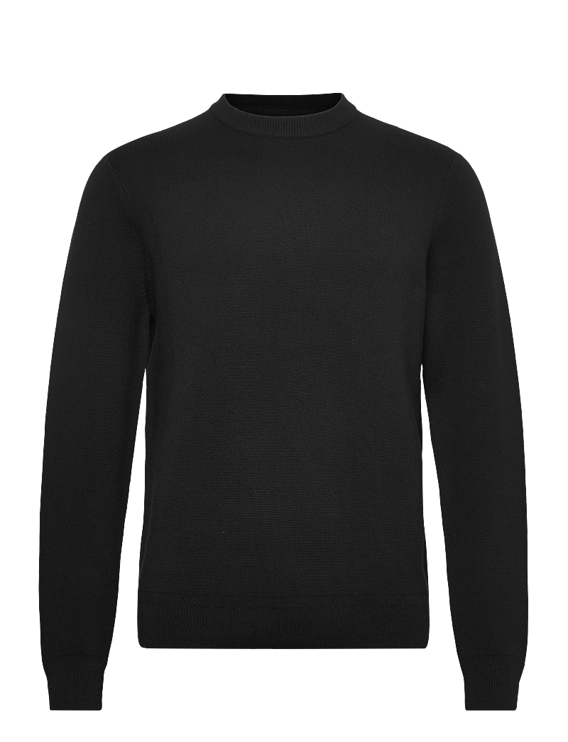 Casual Friday - CFTHEO 0231 MILANO CREW KNIT - rundhals - black beauty - 0