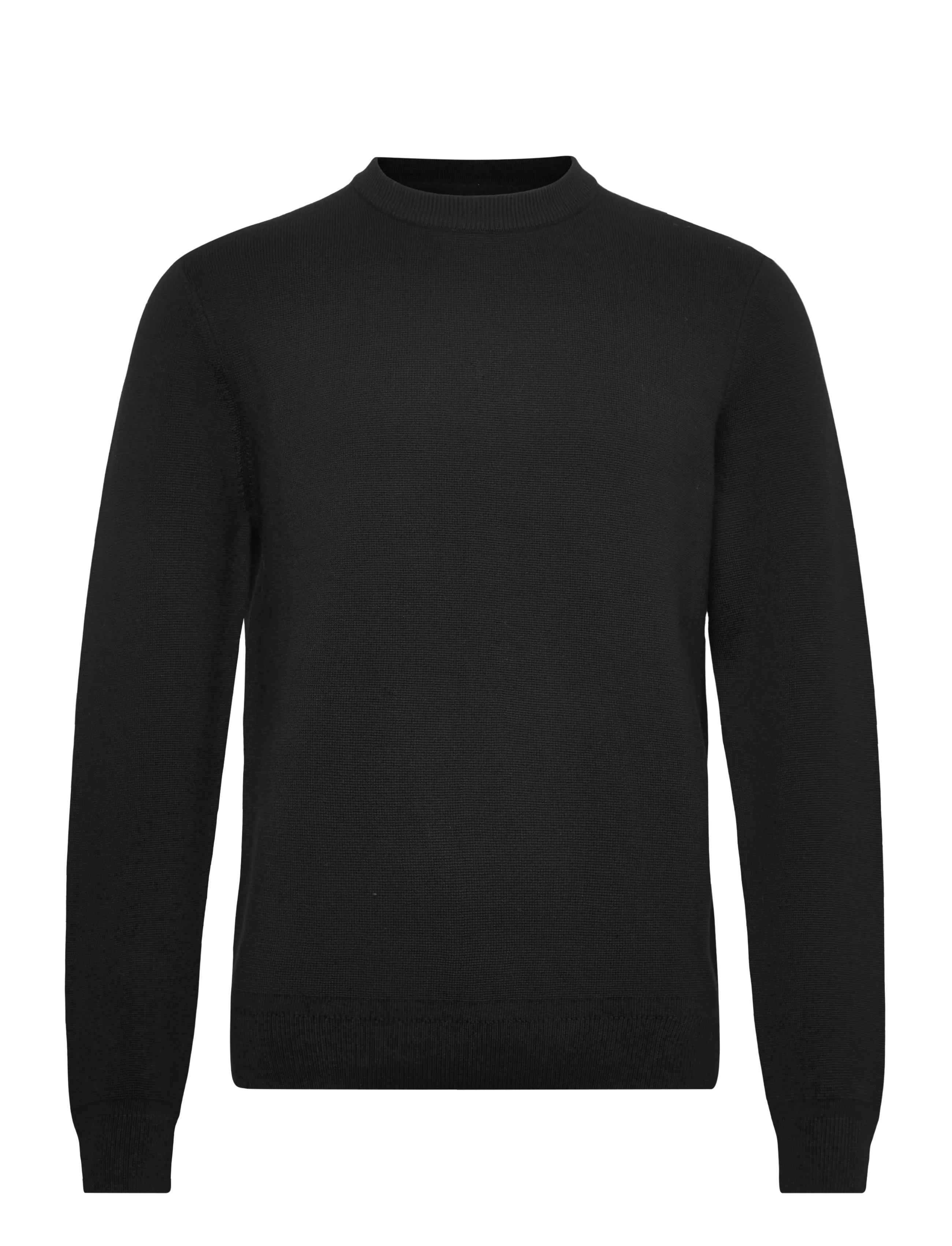 Casual Friday CFTHEO 0231 MILANO CREW KNIT - Deals - BLACK BEAUTY / black