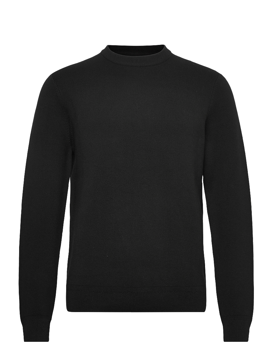 Casual Friday - CFTHEO 0231 MILANO CREW KNIT - rundhals - black beauty - 0