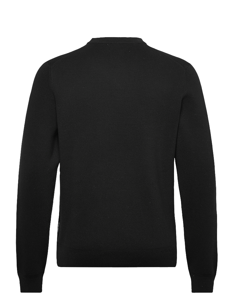 Casual Friday - CFTHEO 0231 MILANO CREW KNIT - rundhals - black beauty - 1
