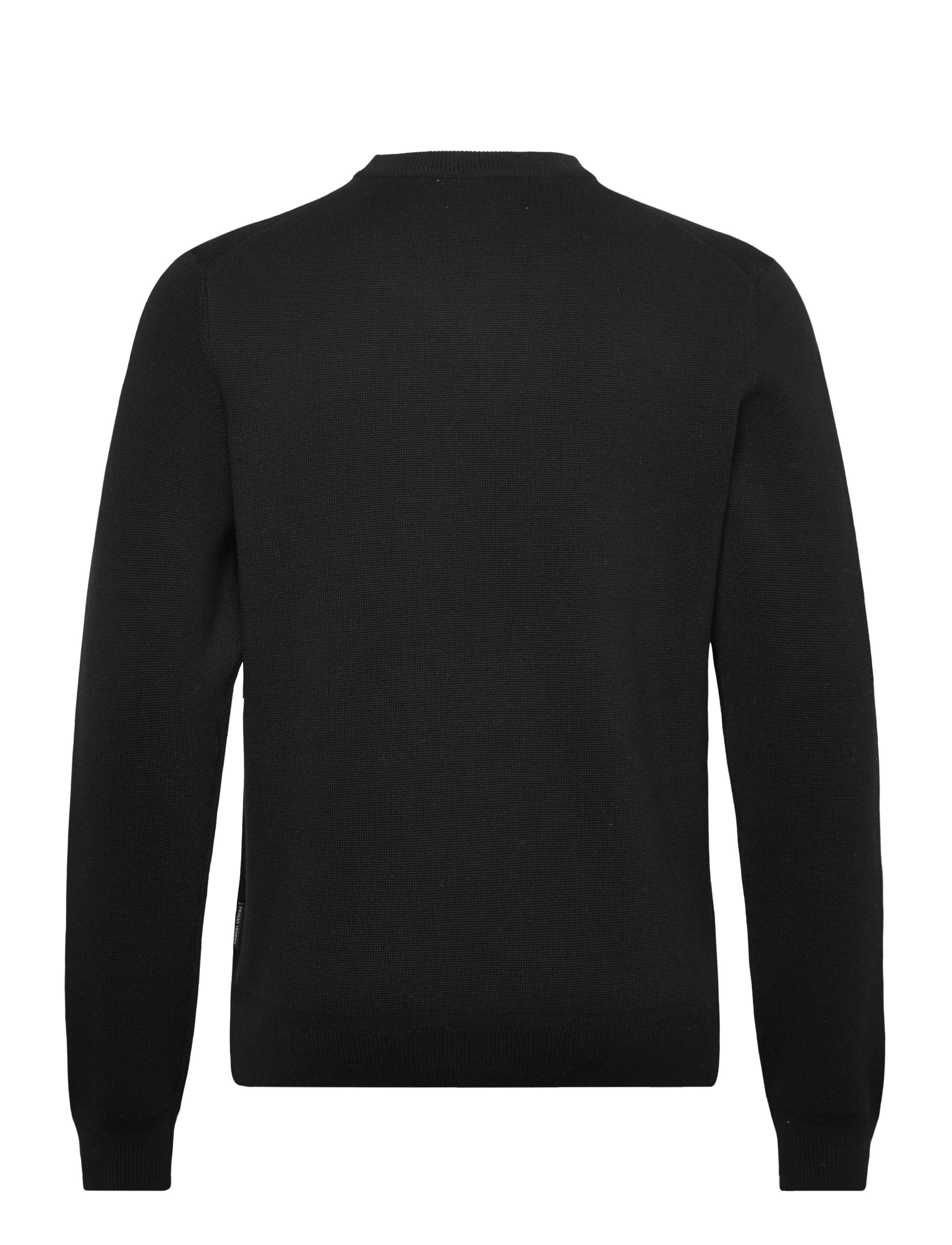 Casual Friday - CFTHEO 0231 MILANO CREW KNIT - rundhals - black beauty - 1