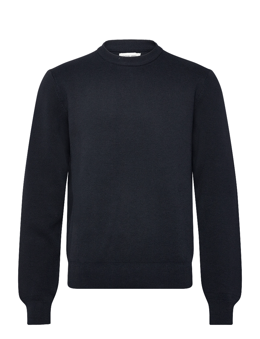 Casual Friday - CFTHEO 0231 MILANO CREW KNIT - rundhals - dark navy - 0