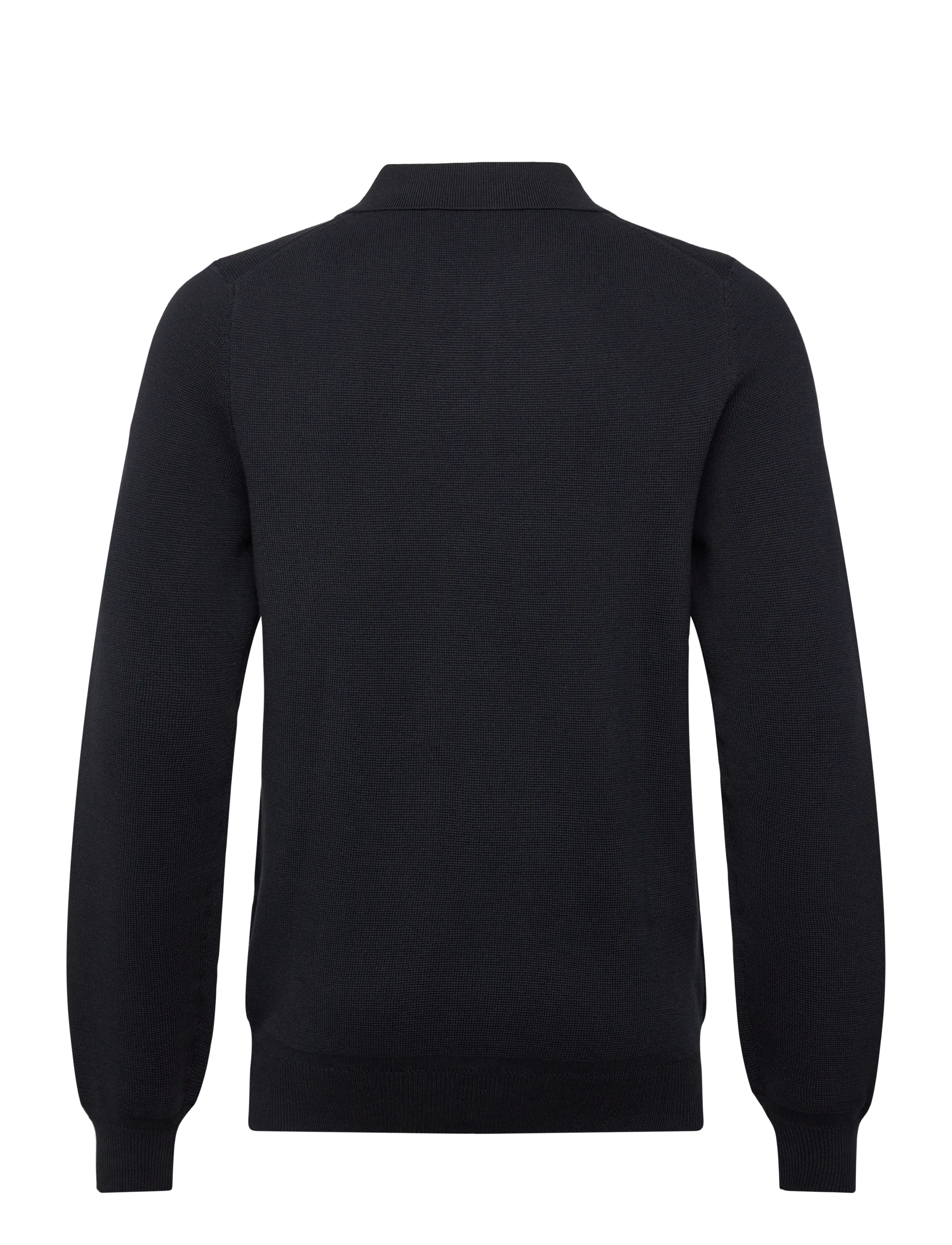 Casual Friday - CFABEL 0231 MILANO POLO KNIT - langärmelige gestrickte polohemden - dark navy - 1