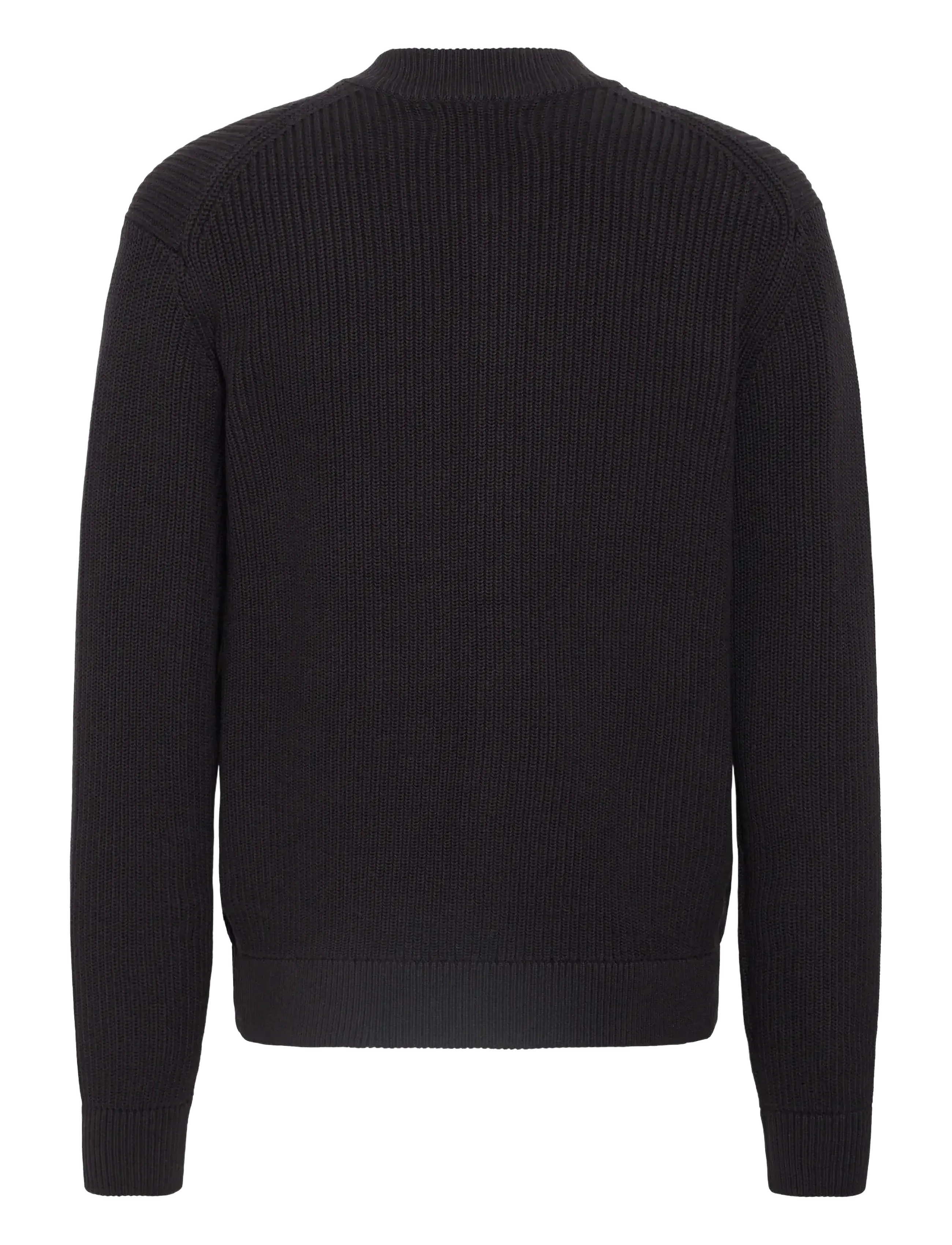 Casual Friday - CFRODHE BASEBALL KNIT CARDIGAN - cardigans - black beauty - 2