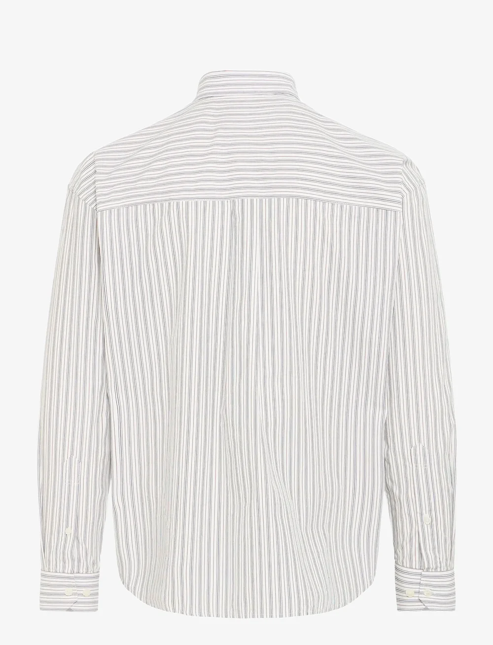 Casual Friday - CFKNUD THIN STRIPED SHIRT - gestreifte hemden - black iris - 1
