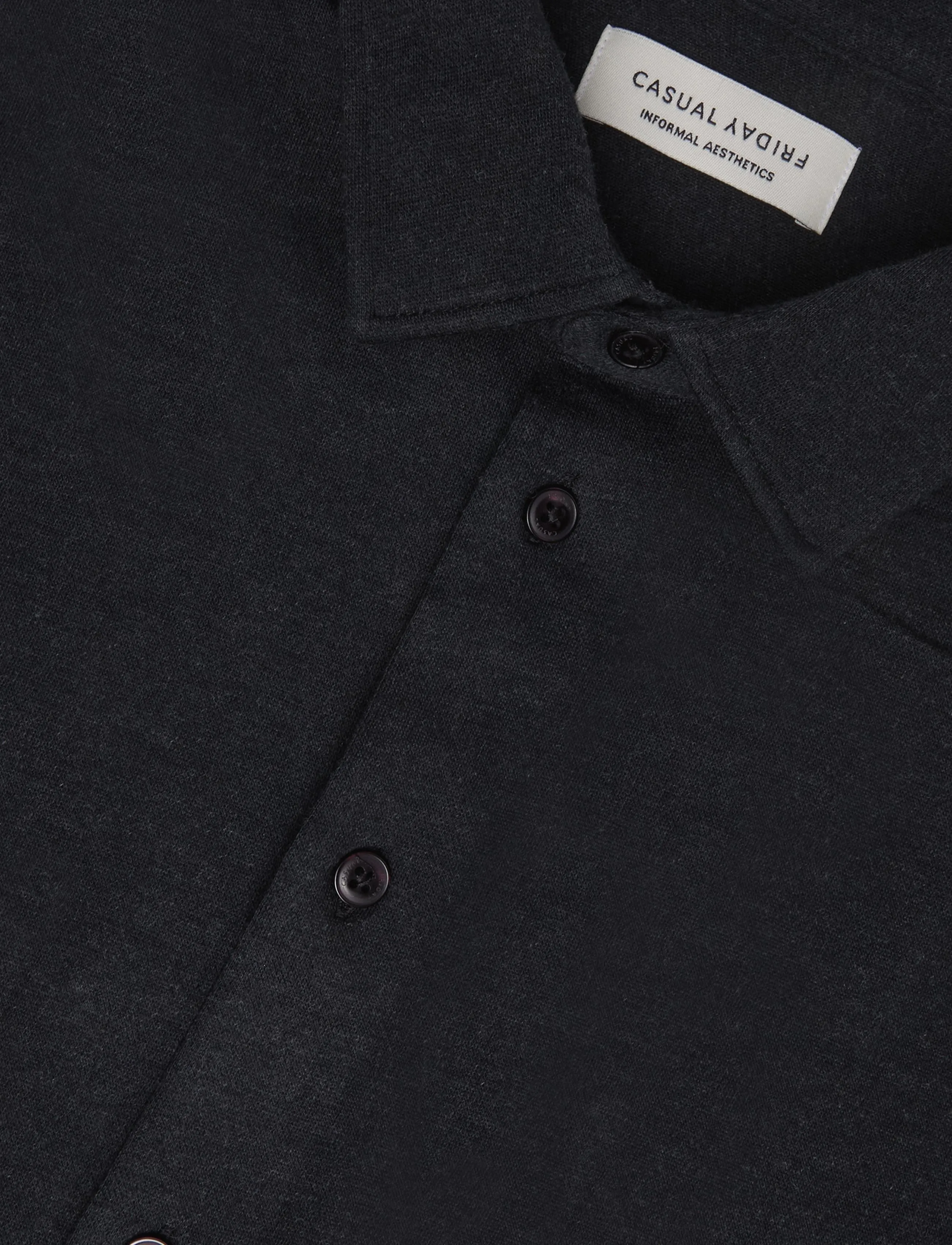 Casual Friday - CFARKAN FORMAL SHIRT - kollektioner - black beauty melange - 2