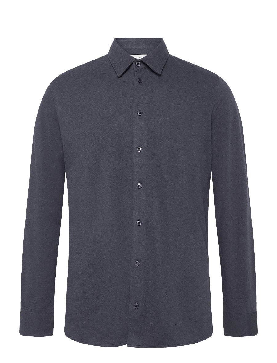 Casual Friday - CFARKAN FORMAL SHIRT - kollektioner - dark navy melange - 0